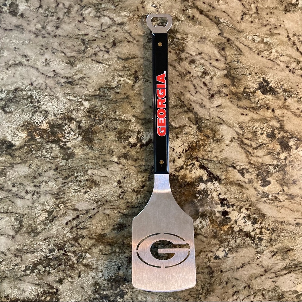 University Of Georgia Bulldogs Grilling Spatula Bottle Opener USA Made Sportula